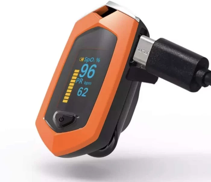 OXIMETRO ADULTO RECARGABLE MARCA BOXYM MOD. OSPORT