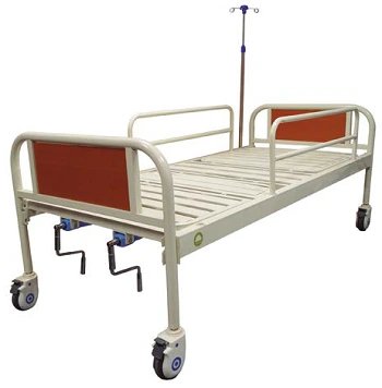 CAMA MANUAL BASICA CON ACCESORIOS (IMITACION MADERA)
