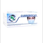 Cubreboca 3 Pliegue Azul C/50 Dentilab