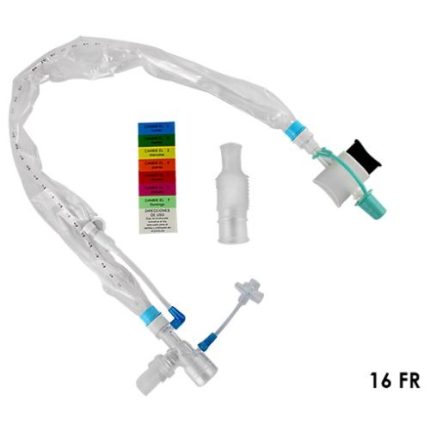 Sistema de succión cerrado Adulto 16 Fr avanzado para tubo Endotraqueal