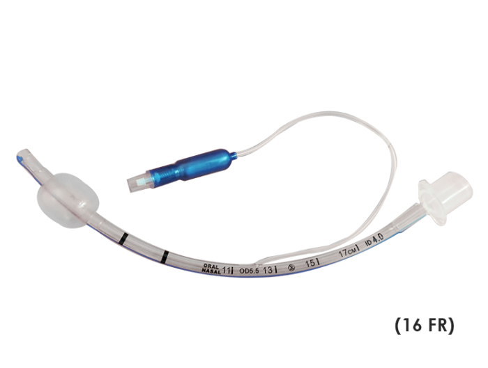 tubo endotraqueal con alma de acero
