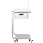 Carro auxiliar en el traslado de equipo médico